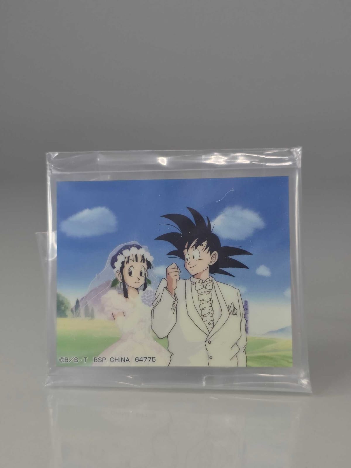 Acrílico - Goku y Milk en su boda