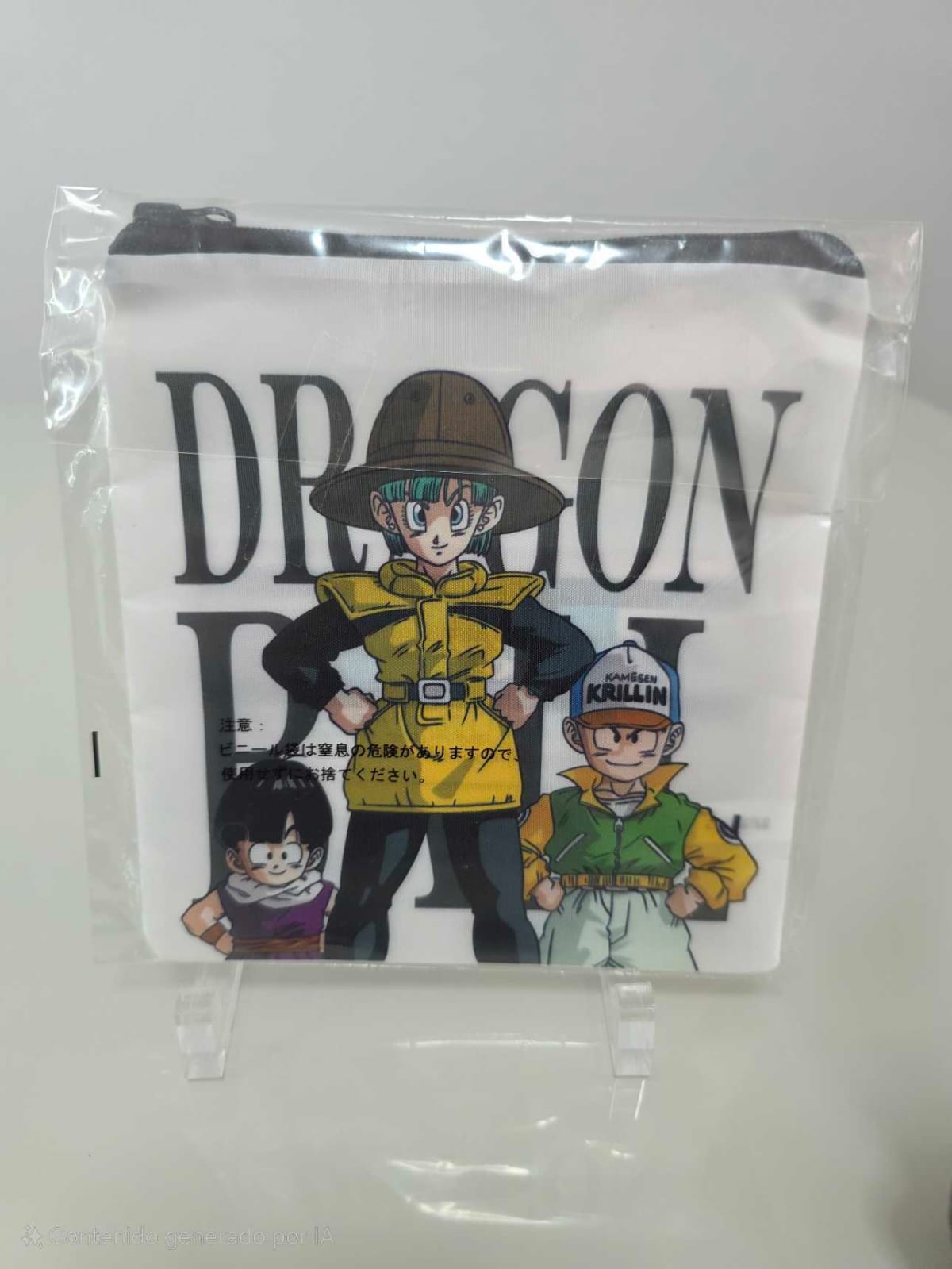 Cartuchera “Bulma, Krillin y Gohan Aventureros”