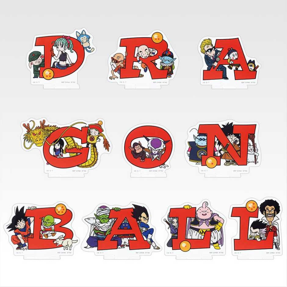 Set Letras Dragon Ball