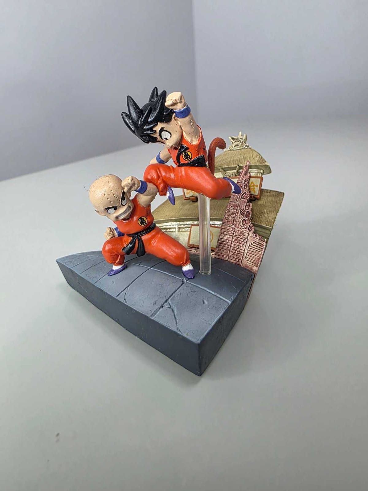 Goku vs Krilin niños